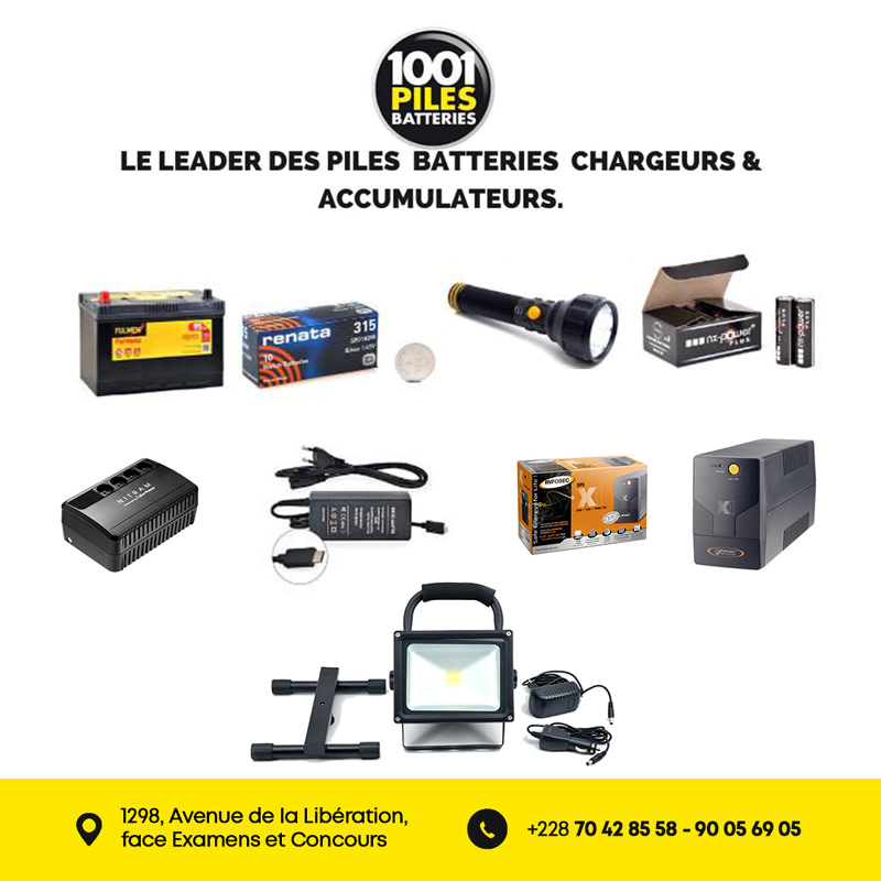 1001 PILES BATTERIES - Batteries et piles
