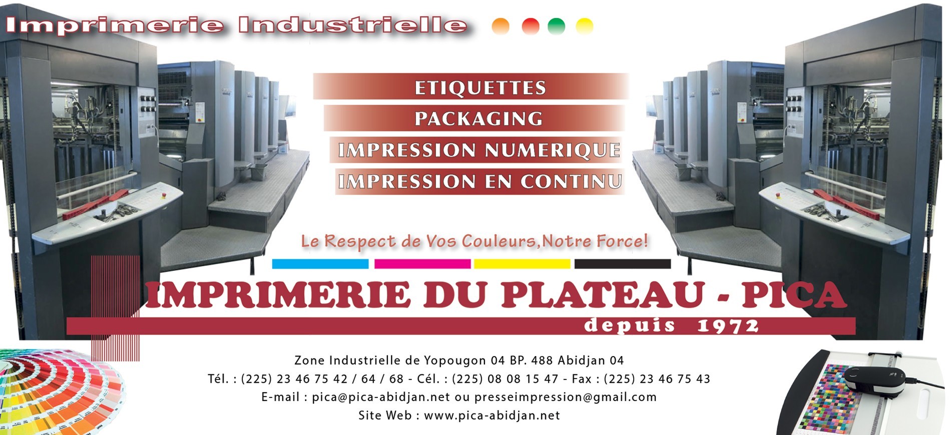 IMPRIMERIE DU PLATEAU-PICA - Imprimeries