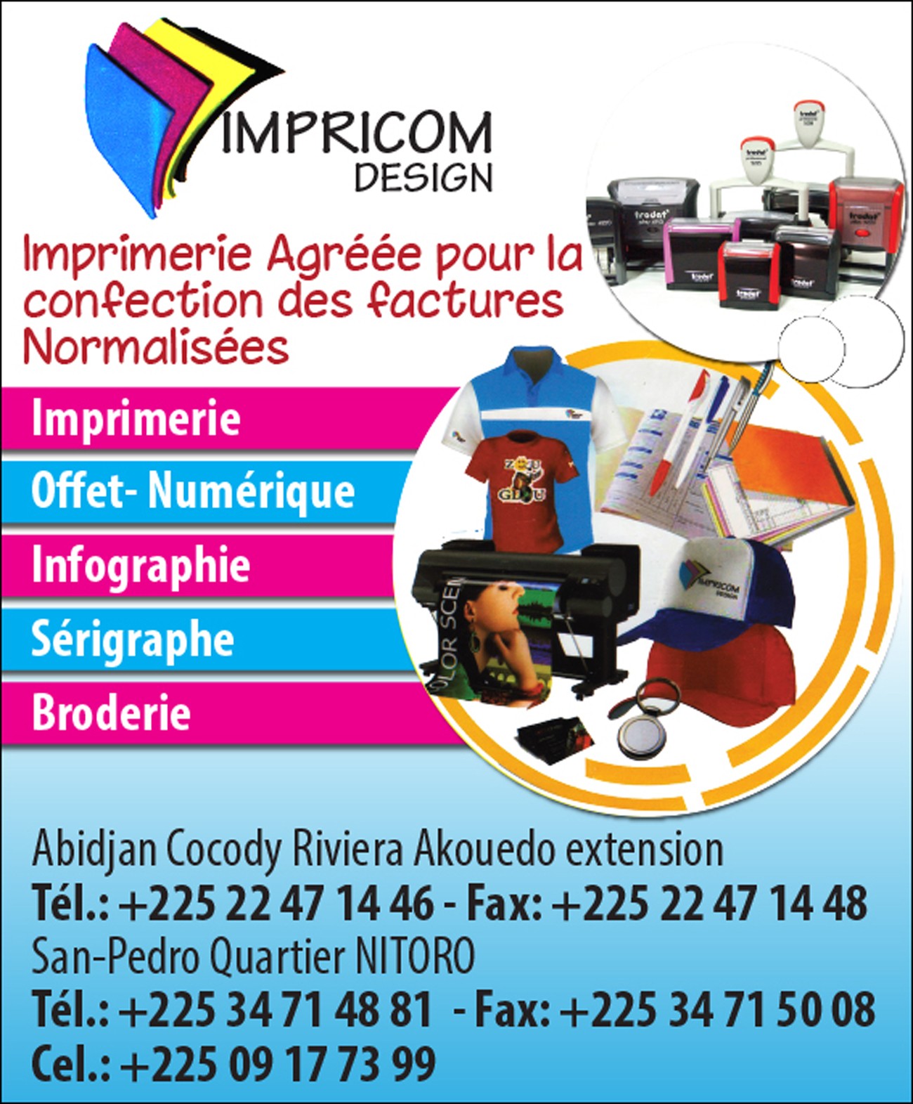 IMPRICOM DESIGN - Imprimeries